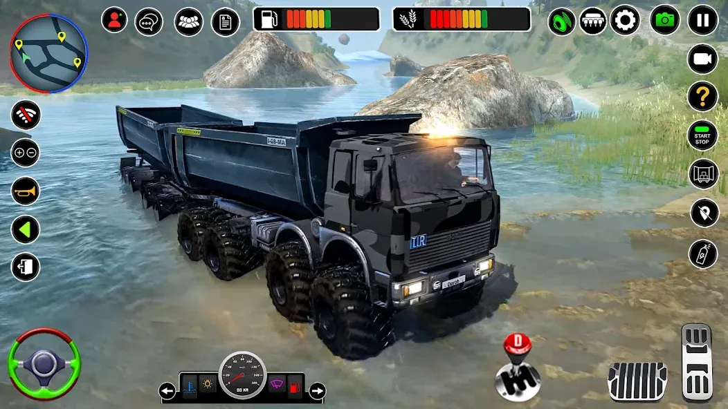 Offroad Mud Truck Simulator 3D  [МОД Меню] Screenshot 2