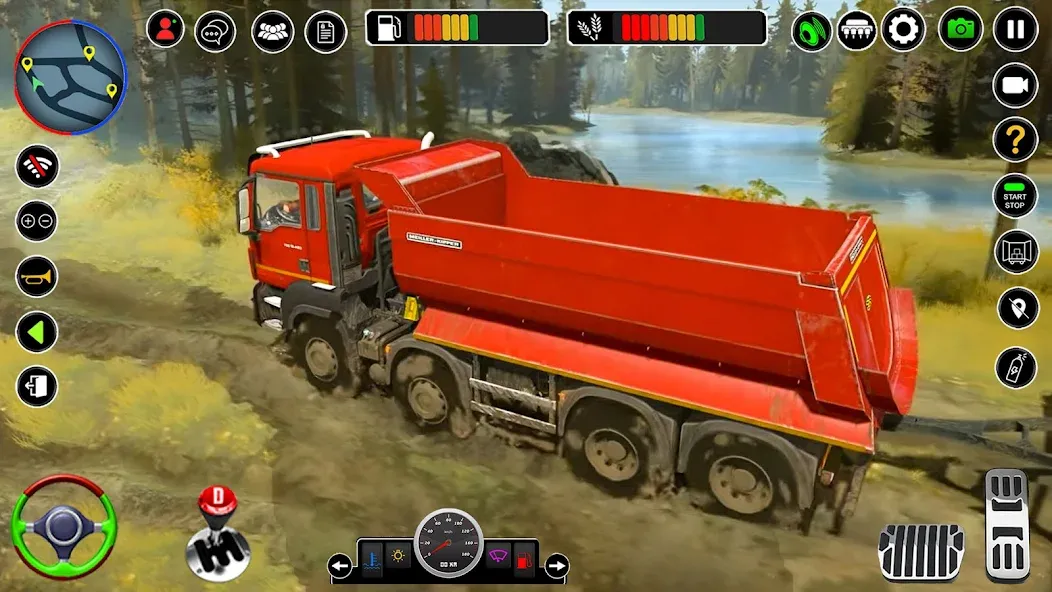 Offroad Mud Truck Simulator 3D  [МОД Меню] Screenshot 4