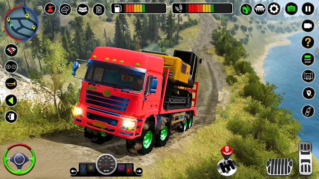 Offroad Mud Truck Simulator 3D  [МОД Меню] Screenshot 5