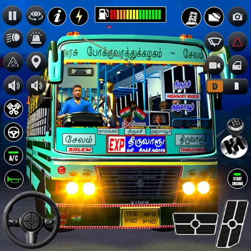 Real Passenger Bus Driving Sim  [МОД Mega Pack] Screenshot 1