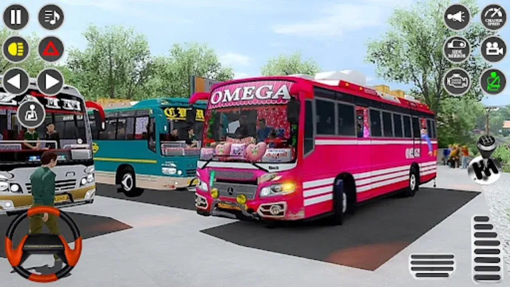 Real Passenger Bus Driving Sim  [МОД Mega Pack] Screenshot 5