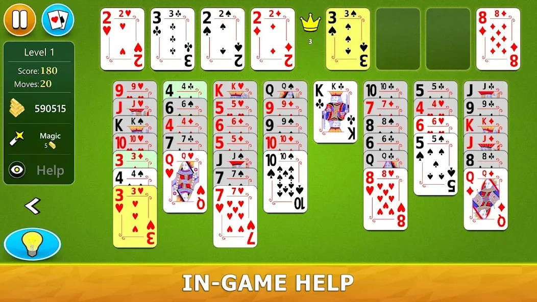 FreeCell Solitaire - Card Game  [МОД Много денег] Screenshot 5