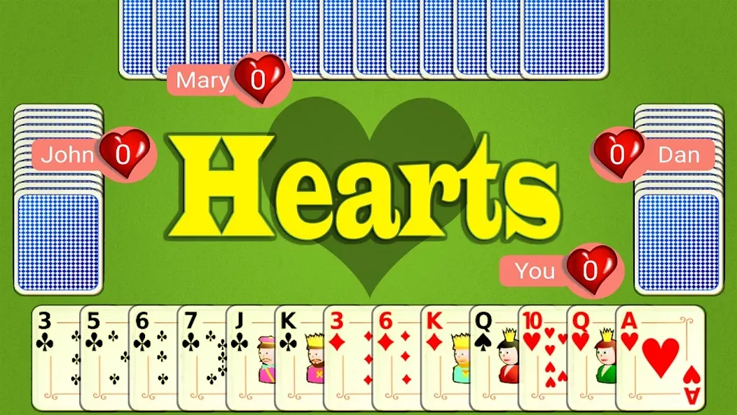 Hearts Mobile  [МОД Unlimited Money] Screenshot 1