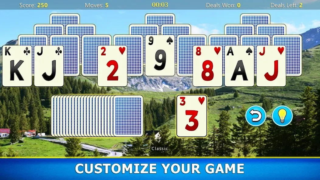 TriPeaks Solitaire Mobile  [МОД Меню] Screenshot 3