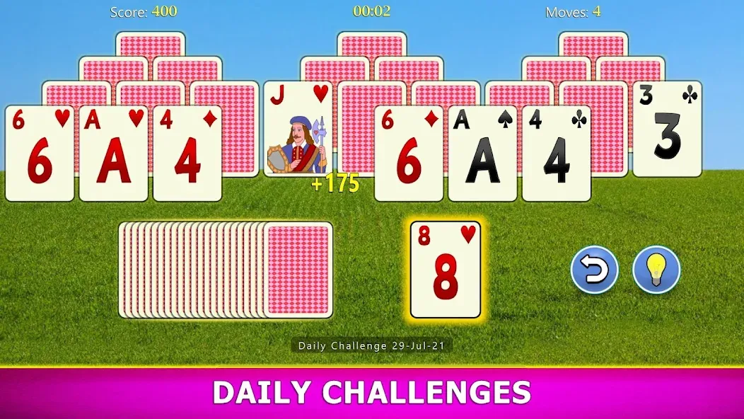 TriPeaks Solitaire Mobile  [МОД Меню] Screenshot 5