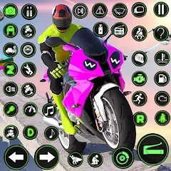 Взлом Racing Bike Stunt Games Master (Гонки на мотоциклах Мастер игр в трюки)  [МОД Unlimited Money] - последняя версия apk на Андроид