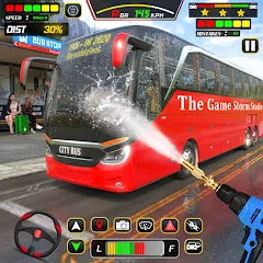 Взлом City Bus Simulator Bus Games (Сити Бас Симулятор Бас Игры)  [МОД Много монет] - стабильная версия apk на Андроид