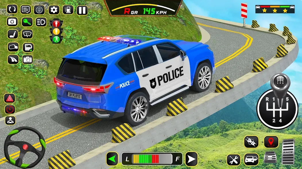 Police Car Driving School Game (Полицейская школа вождения автомобилей)  [МОД Unlocked] Screenshot 3