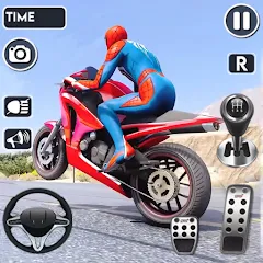 Скачать взлом Spider Bike Stunt 3D Mega Ramp  [МОД Mega Pack] - стабильная версия apk на Андроид