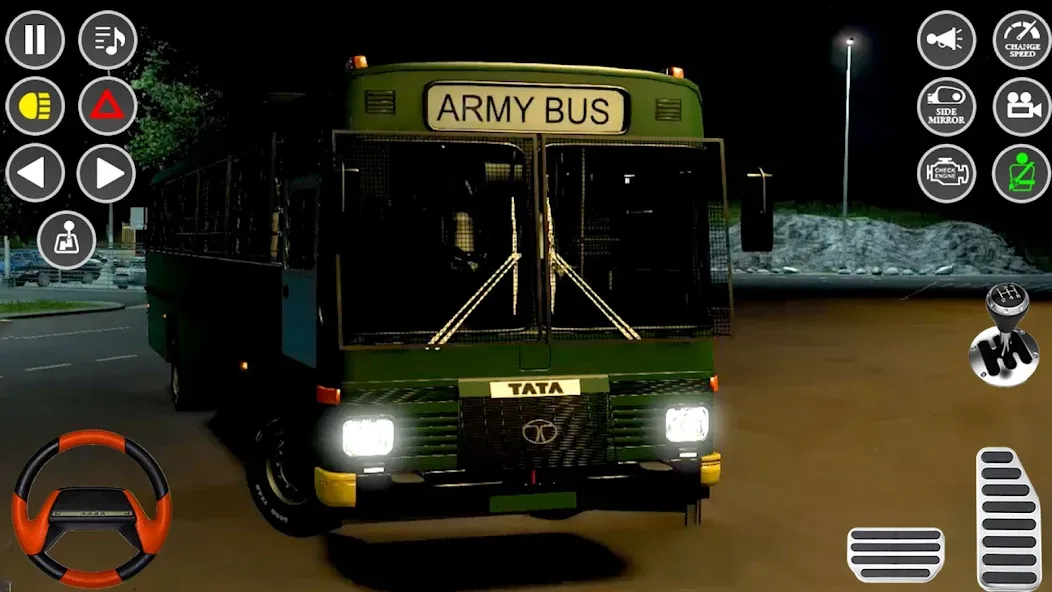 US Military Coach Simulator 3D  [МОД Unlimited Money] Screenshot 1