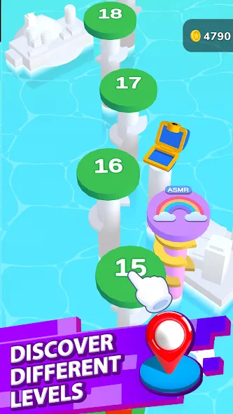 Helix Jump (Хеликс Джамп)  [МОД Mega Pack] Screenshot 3