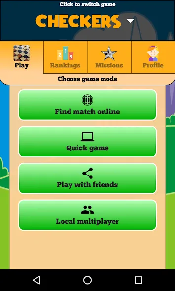 Checkers Online - Duel friends (Чеккерс Онлайн)  [МОД Много монет] Screenshot 3