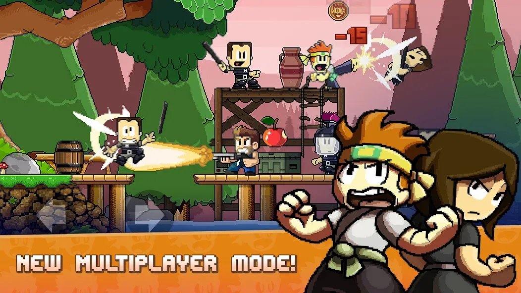 Dan the Man: Action Platformer (Дэн зе Мэн)  [МОД Unlimited Money] Screenshot 4