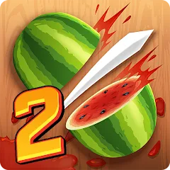 Взломанная Fruit Ninja 2 Fun Action Games (Фрут Ниндзя 2)  [МОД Все открыто] - последняя версия apk на Андроид
