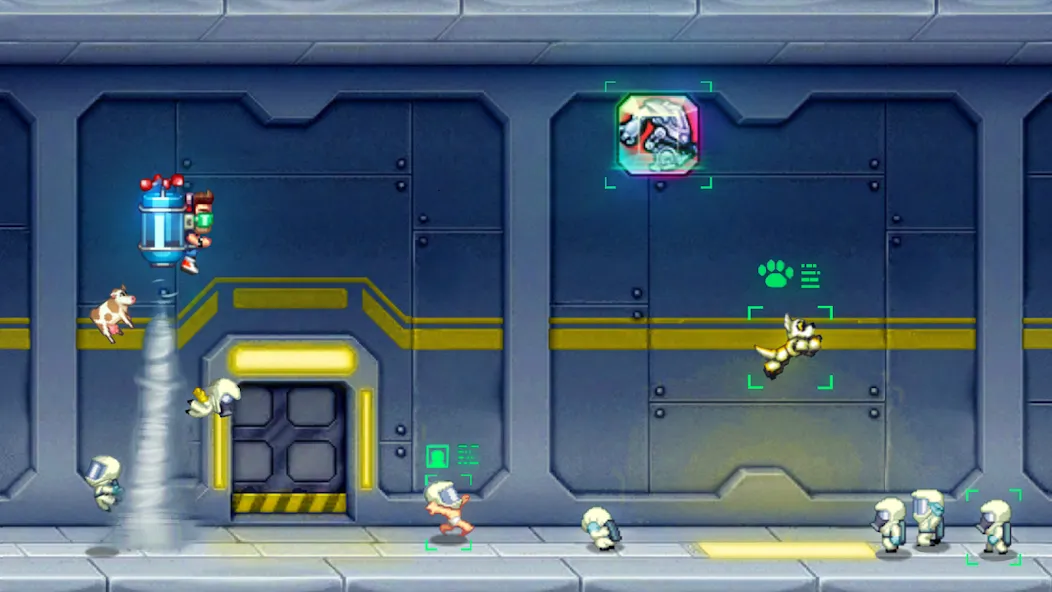 Jetpack Joyride (Джетпак Джойрайд)  [МОД Много монет] Screenshot 3