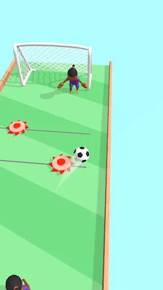 Soccer Dash (окер Даш)  [МОД Бесконечные монеты] Screenshot 5