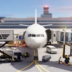 Взломанная World of Airports (Ворлд оф Эйрпортс)  [МОД Unlocked] - стабильная версия apk на Андроид