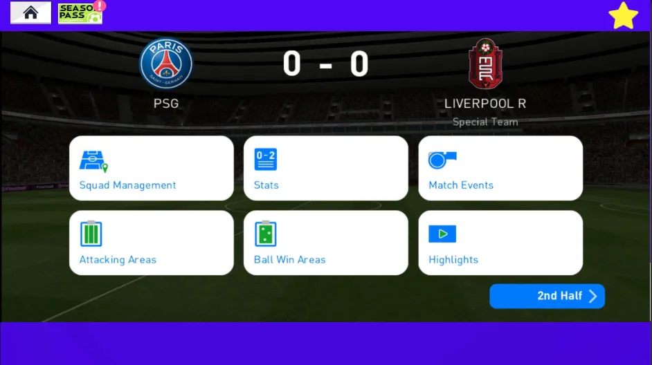 PESfOOTBALL MOBILE 2023 (ПЕСФУТБОЛ МОБИЛЬНАЯ 2023)  [МОД Много денег] Screenshot 2