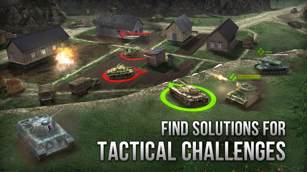 Armor Age: WW2 tank strategy (Армор Эйдж)  [МОД Mega Pack] Screenshot 4