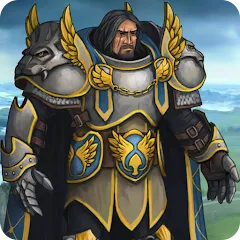 Взломанная Heroes of Discord: Offline RPG  [МОД Много монет] - последняя версия apk на Андроид