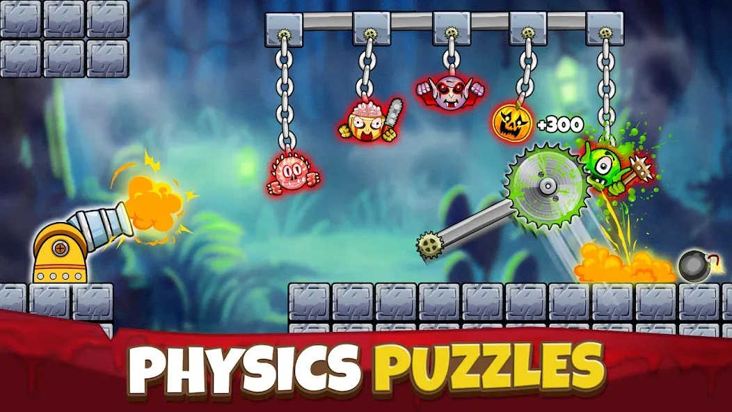 Crush the Monsters：Foul Puzzle  [МОД Menu] Screenshot 2