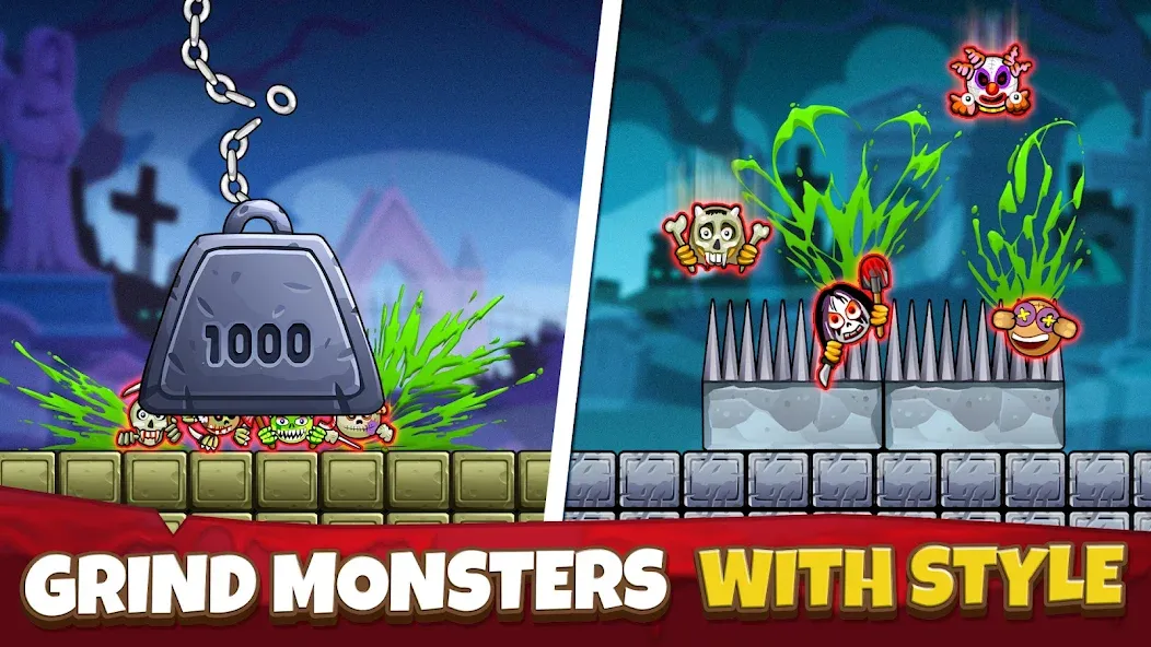 Crush the Monsters：Foul Puzzle  [МОД Menu] Screenshot 5