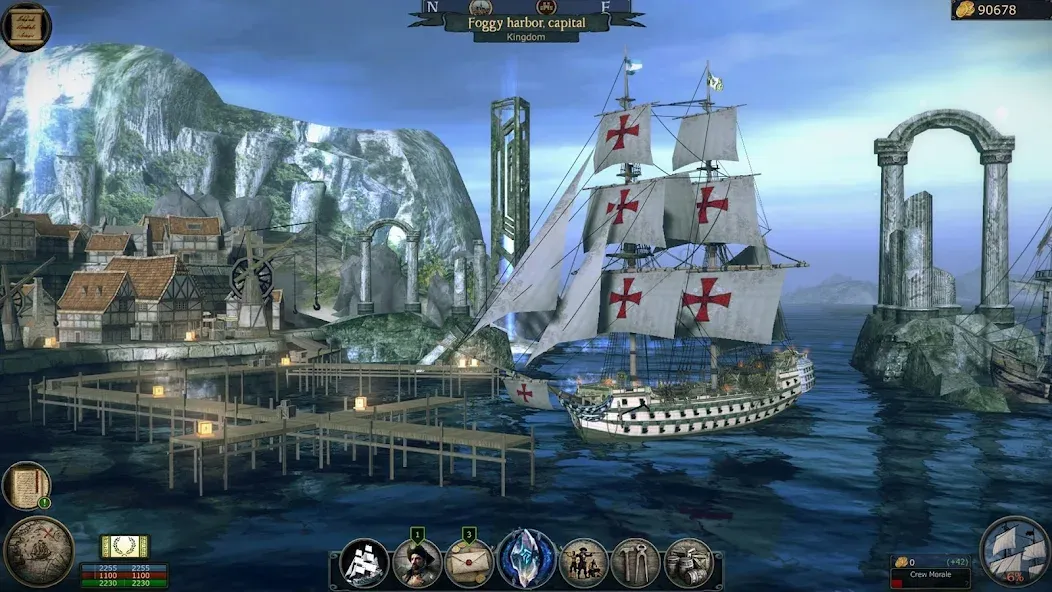 Pirates Flag－Open-world RPG (Темпест)  [МОД Много монет] Screenshot 4