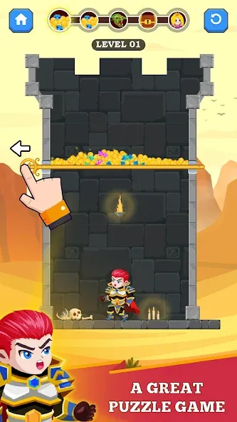 Hero Rescue (Герой Спасения)  [МОД Unlocked] Screenshot 1