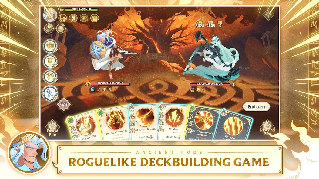 Ancient Gods: Card Battle RPG (Эншент Годс)  [МОД Бесконечные деньги] Screenshot 2