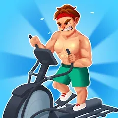 Скачать взломанную Fitness Club Tycoon (Фитнес Клуб Тайкун)  [МОД Все открыто] - последняя версия apk на Андроид