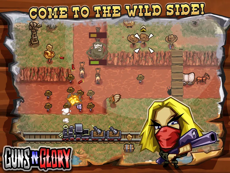Guns'n'Glory  [МОД Бесконечные монеты] Screenshot 4