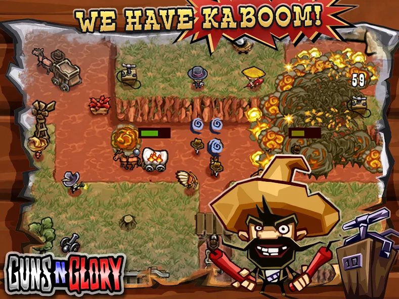 Guns'n'Glory  [МОД Бесконечные монеты] Screenshot 5