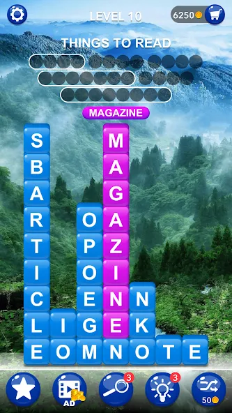 Word Tiles :Hidden Word Search  [МОД Unlocked] Screenshot 2