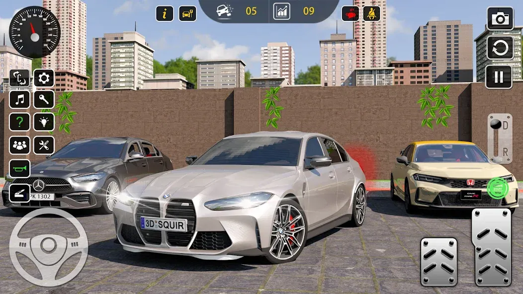 Super Car Parking 3d Games  [МОД Mega Pack] Screenshot 3