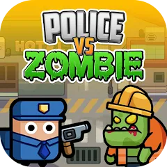 Скачать взломанную Police vs Zombie: Zombie City (Полиция против зомби)  [МОД Все открыто] - последняя версия apk на Андроид