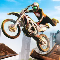 Взломанная Trial Mania: Dirt Bike Games (Трайал Мания)  [МОД Unlimited Money] - полная версия apk на Андроид