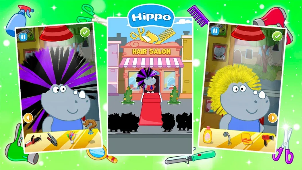 Hair Salon: Fashion Games  [МОД Бесконечные монеты] Screenshot 3