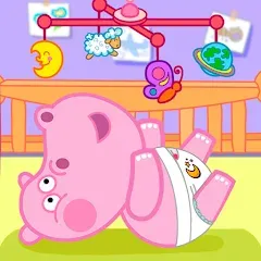 Скачать взломанную Baby Care Game  [МОД Много монет] - последняя версия apk на Андроид