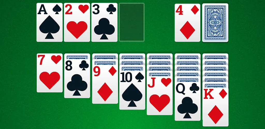 Classic Solitaire - Klondike (Солитер Клондайк Классик)  [МОД Unlimited Money] Screenshot 1