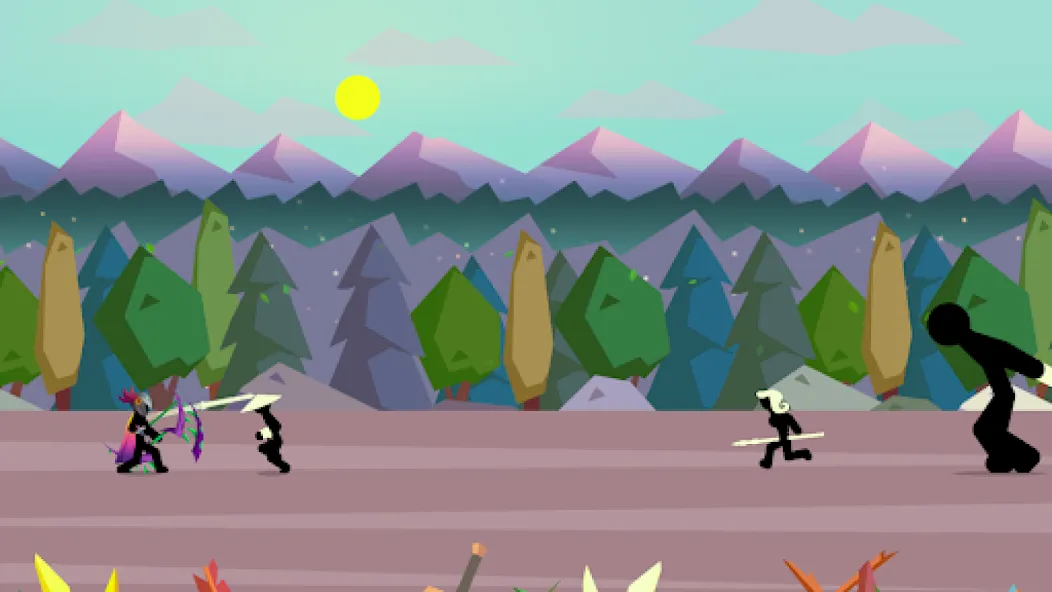 Stick Fight: Shadow Archer (Стк Файт)  [МОД Unlocked] Screenshot 4