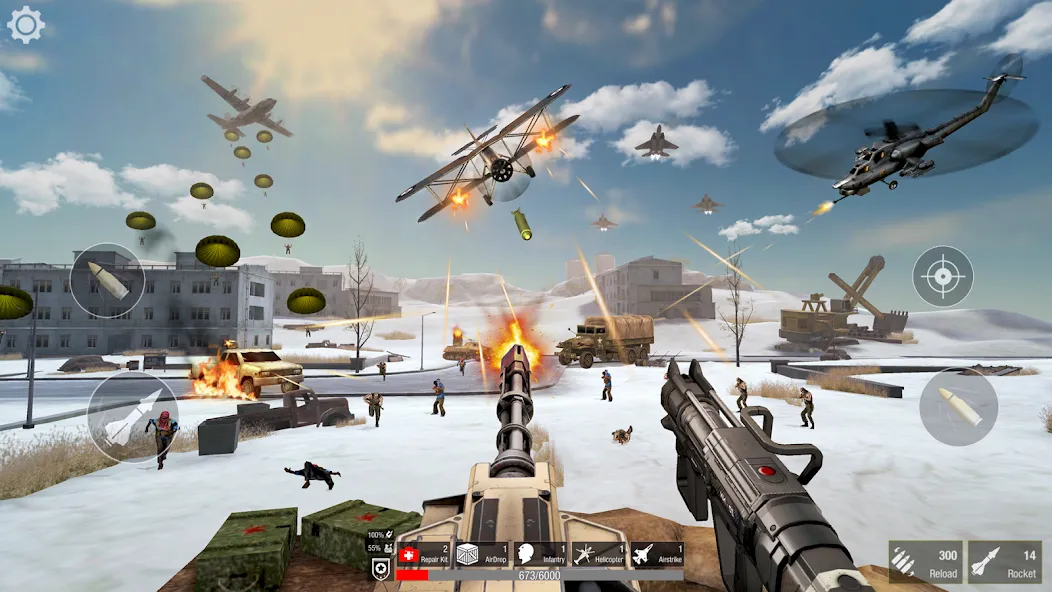 World War: Fight For Freedom (Всемирная война)  [МОД Unlocked] Screenshot 4