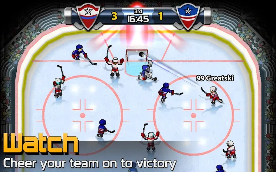 BIG WIN Hockey (БИГ ВИН Хоккей)  [МОД Бесконечные монеты] Screenshot 3