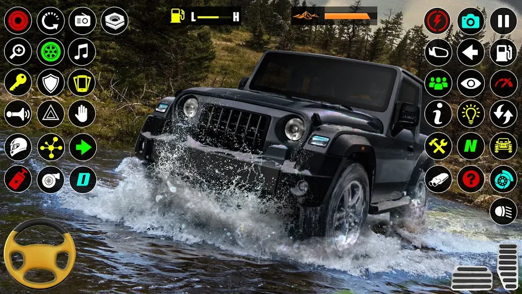 Offroad SUV: 4x4 Driving Game. (Оффроуд внедорожник)  [МОД Меню] Screenshot 1