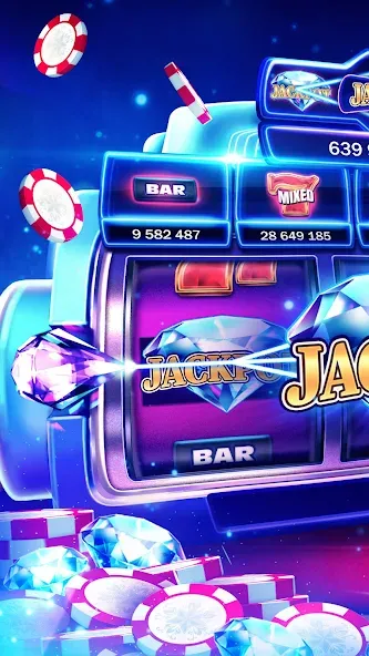 Huuuge Casino Slots Vegas 777 (Хьюдж Казино Слотс Вегас 777)  [МОД Бесконечные деньги] Screenshot 1