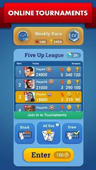 Dominos Party - Classic Domino  [МОД Unlimited Money] Screenshot 3