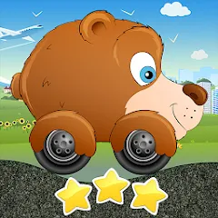 Скачать взломанную Racing car game for kids  [МОД Бесконечные монеты] - полная версия apk на Андроид