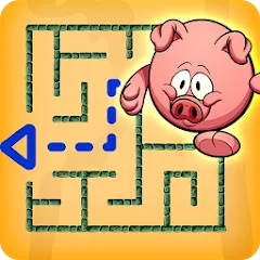 Скачать взломанную Maze game - Kids puzzle games  [МОД Бесконечные монеты] - стабильная версия apk на Андроид