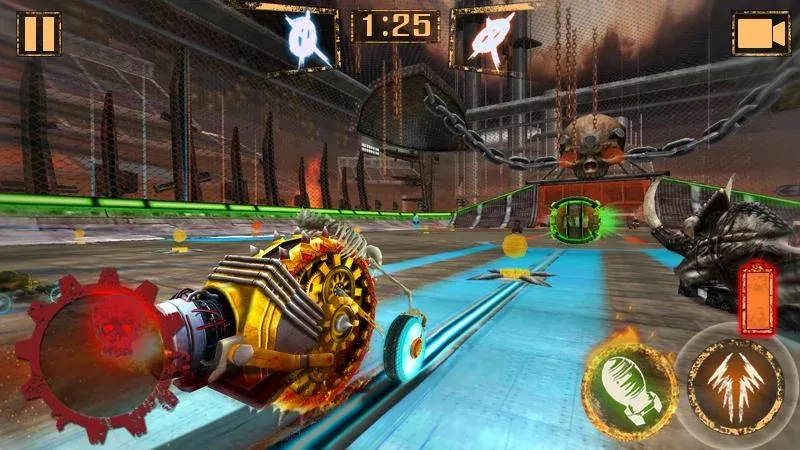 Rocket Car Ball  [МОД Все открыто] Screenshot 2