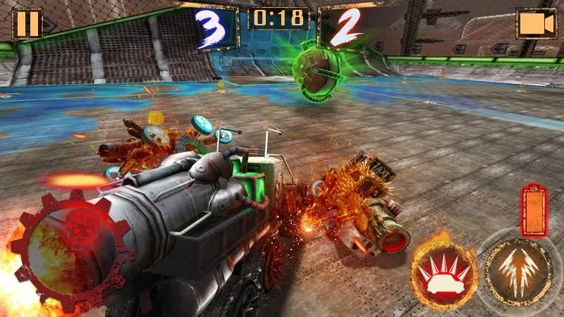 Rocket Car Ball  [МОД Все открыто] Screenshot 4