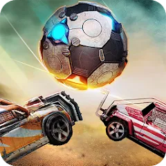 Взлом Rocket Car Ball  [МОД Все открыто] - полная версия apk на Андроид